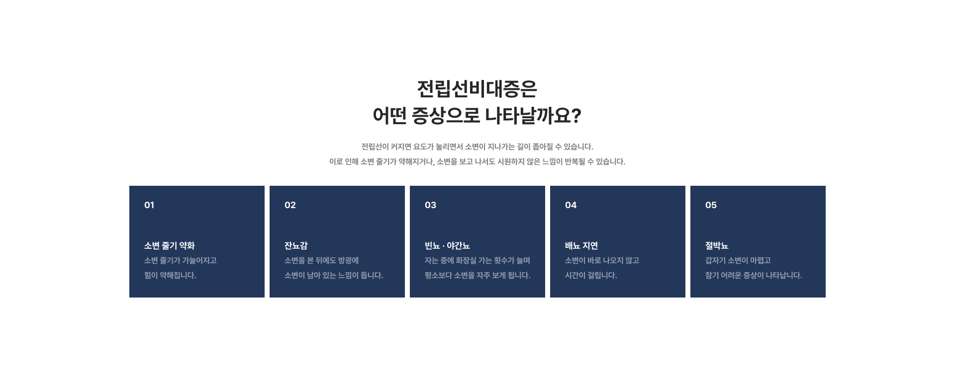 전립선비대증